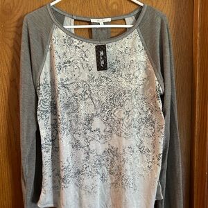 Miss Me long-sleeved tee